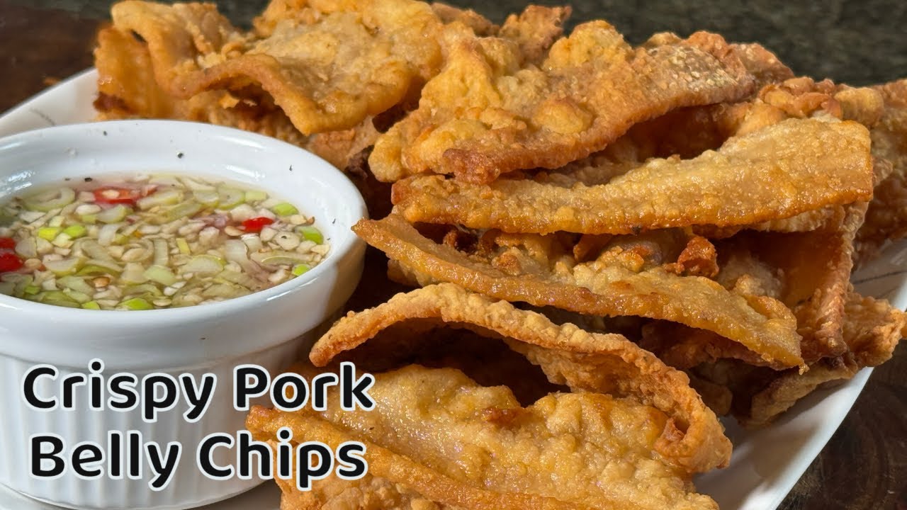 How To Cook CRISPY PORK BELLY CHIPS