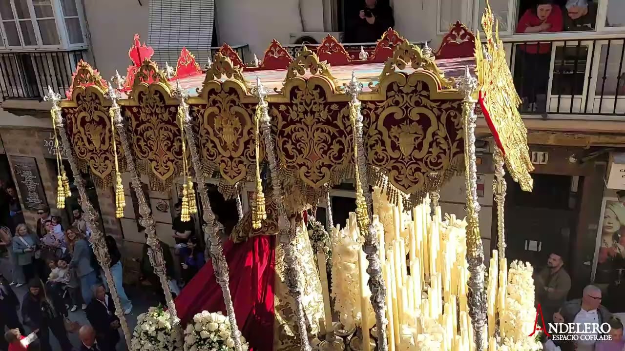 [4K] VIRGEN DE LA CARIDAD POR PELOTA | SEMANA SANTA 2025 CÁDIZ | FILARMÓNICA CIUDAD DE CONIL - CÁDIZ