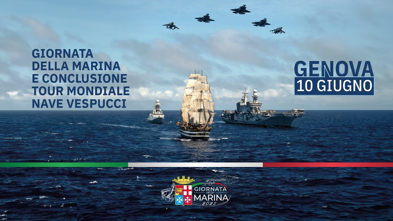 Giornata della Marina e conclusione Tour Mondiale Nave Vespucci