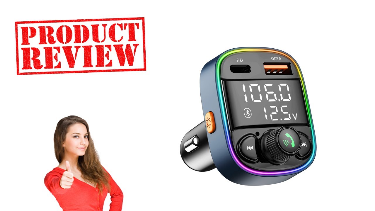 LIHAN C87B Car Bluetooth FM Transmitter - Unboxing & Review