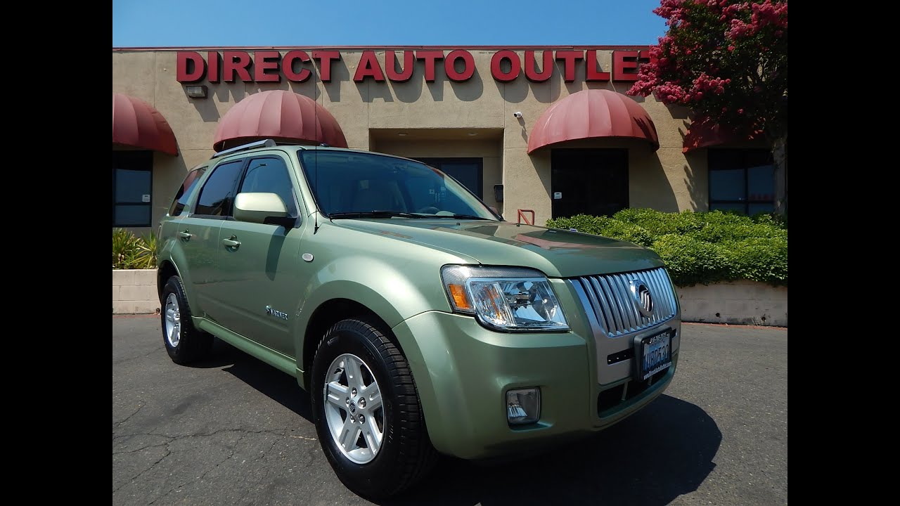 2008 Mercury Mariner Hybrid 4x4 SUV in depth walk around video review!