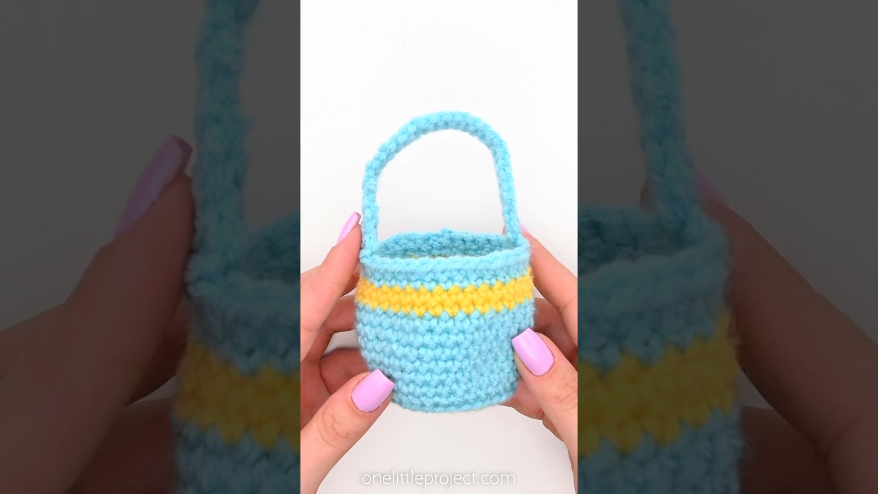 Crochet Easter Basket🧶 🧺