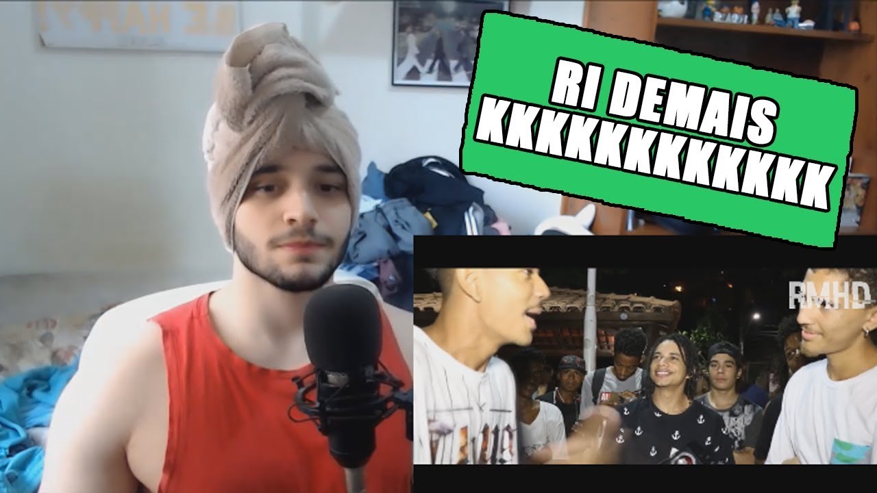 QUANDO O NOVENTA TA DEBOCHADO NA BATALHA DE RIMA! (REAÇÃO/ANÁLISE)