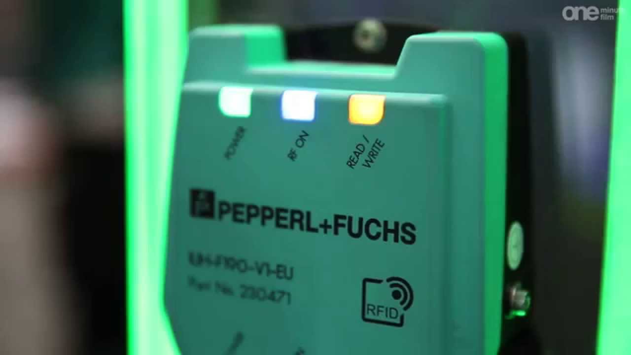 Sensorik4.0®: Objekte intelligent identifizieren mit dem RFID-UHF-Schreib-/Lesekopf F190