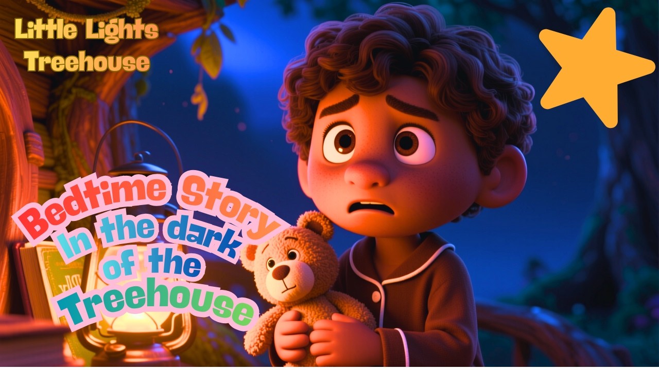🌙 Christian Bedtime Stories | Christian Songs For Kids| In the Dark of the Treehouse 🌙