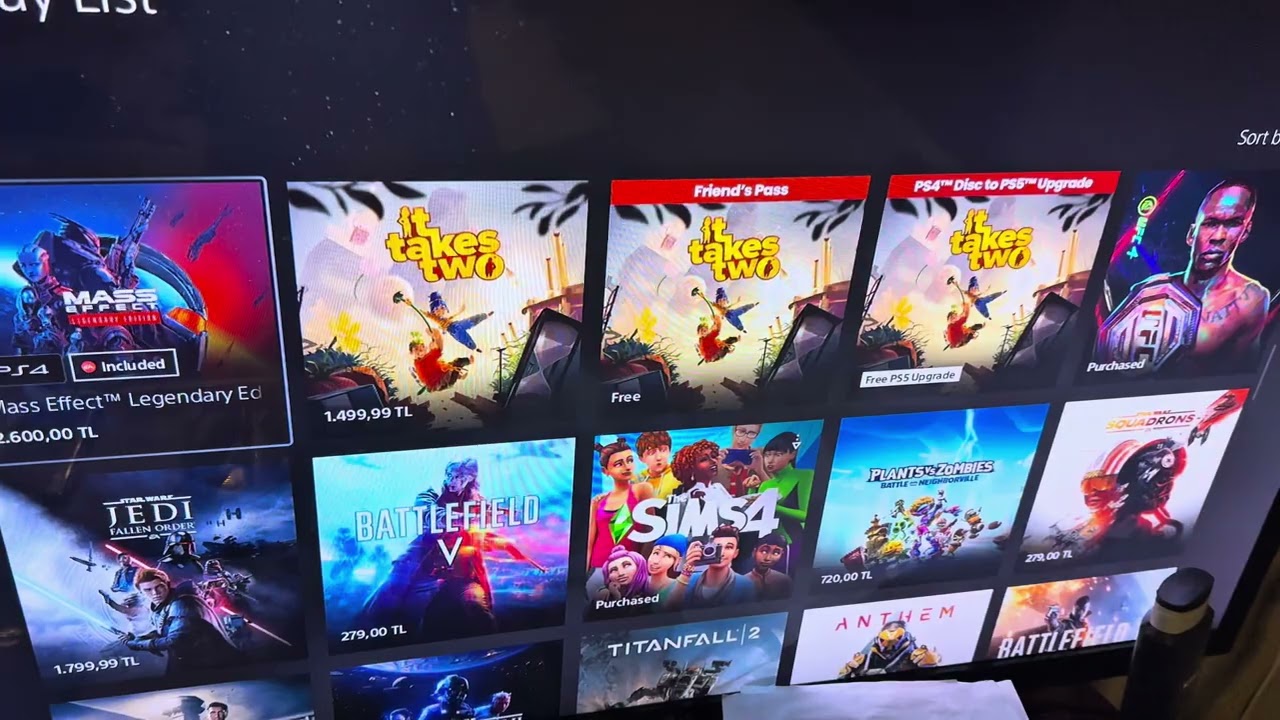 Список игр подписки EA PLAY