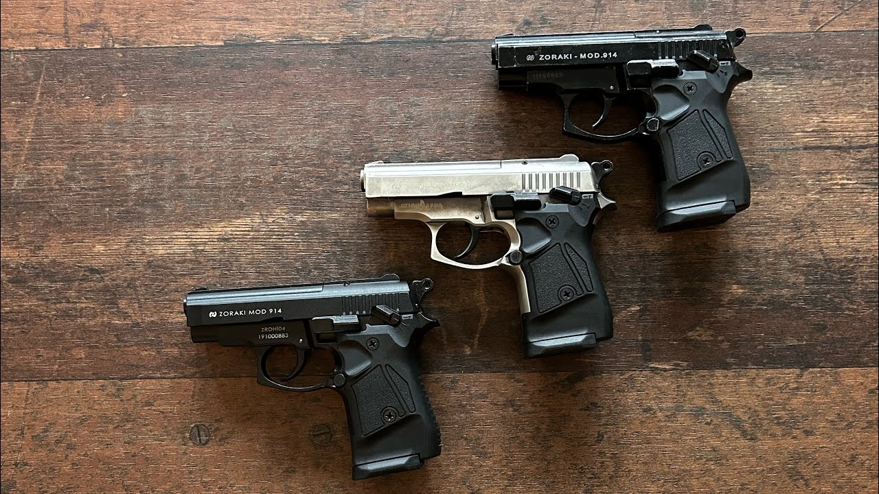 Vorstellung Zoraki 914 PTB 922 972 1014 Vergleich der besten Schreckschusswaffe
