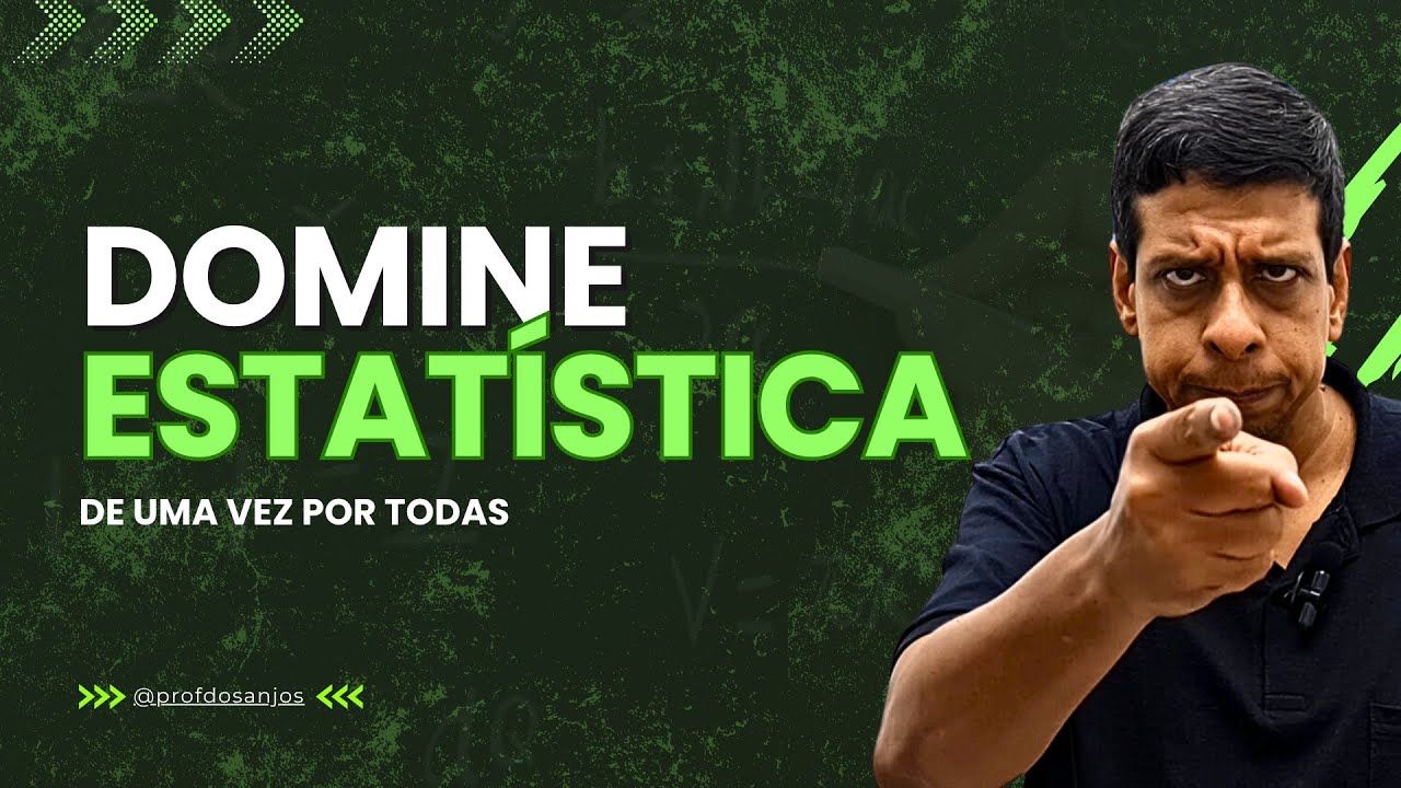 LIVE 06/11/2025 - GABARITANDO MATEMÁTICA EEAR: ESTATÍSTICA l PROF. DOS ANJOS