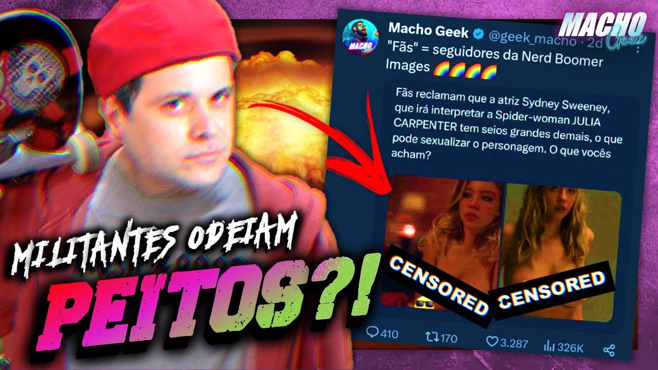 4 COISAS E A HIPOCRISIA DA MILITÂNCIA COM PEITOS