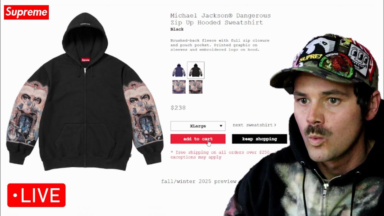 Supreme X MJ LIVE COP (ВАУ...)
