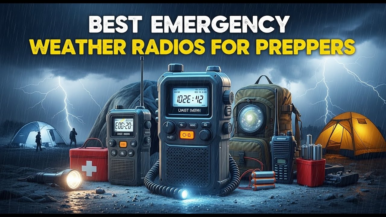TOP 5 Best Emergency Weather Radios For Preppers 2026 | Preppers Swear By These Weather Radios