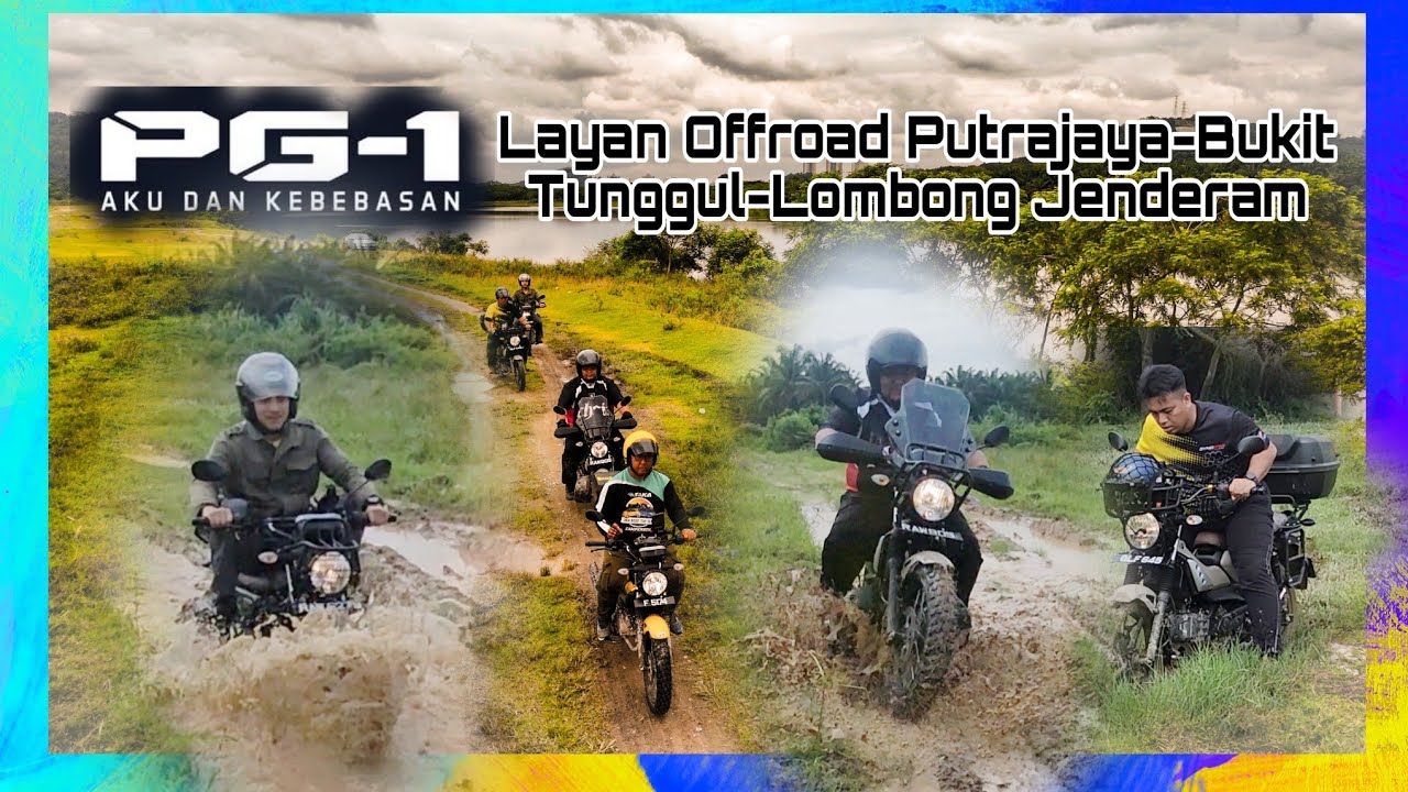 Yamaha PG-1, Pertama kali layan Offroad bersama Geng PG-1 naik Bukit Tunggul Jenderam, Sepang
