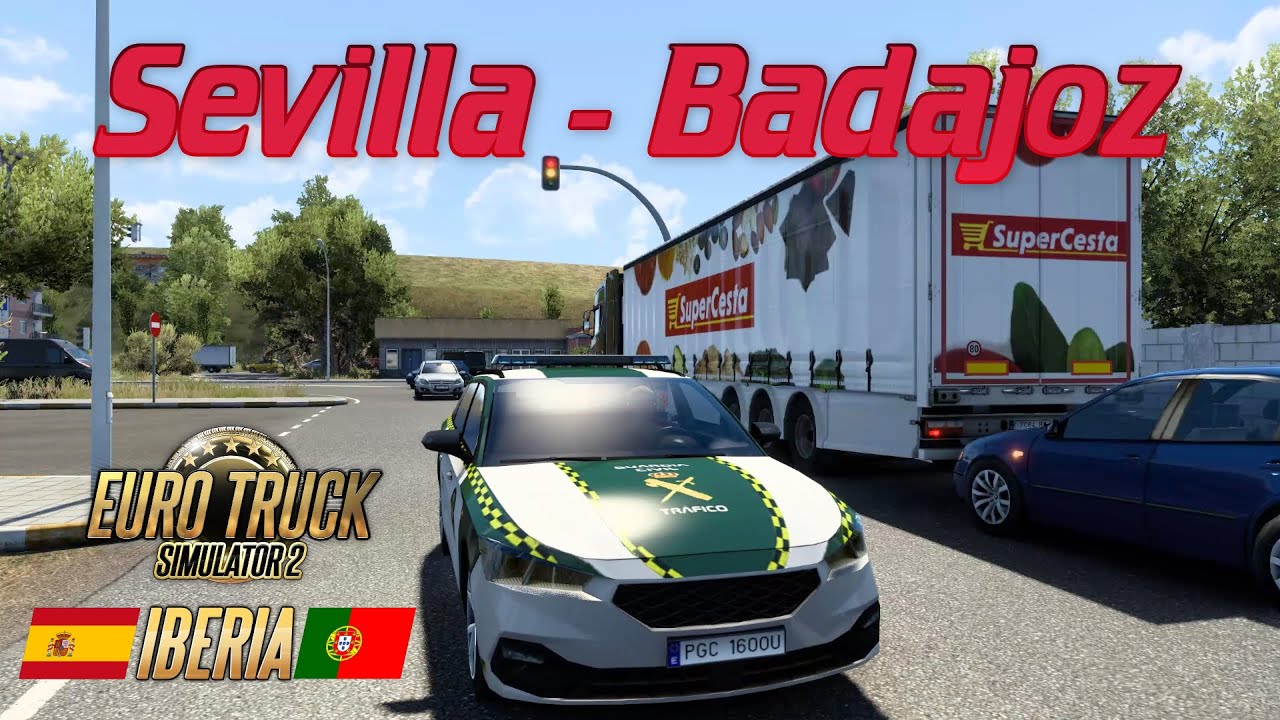 DLC IBERIA - Euro Truck Simulator 2 - Sevilla - Badajoz