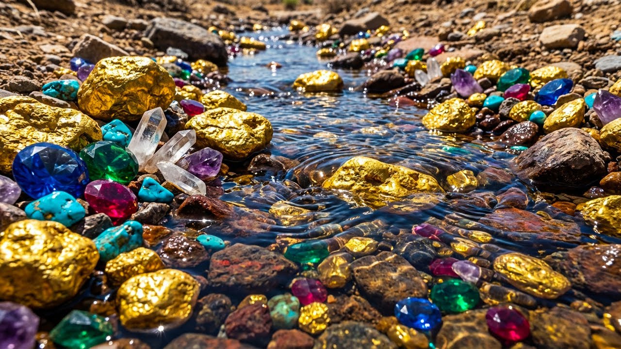 This River Is Filled With Gold & Rare Gems — Unreal Discovery!