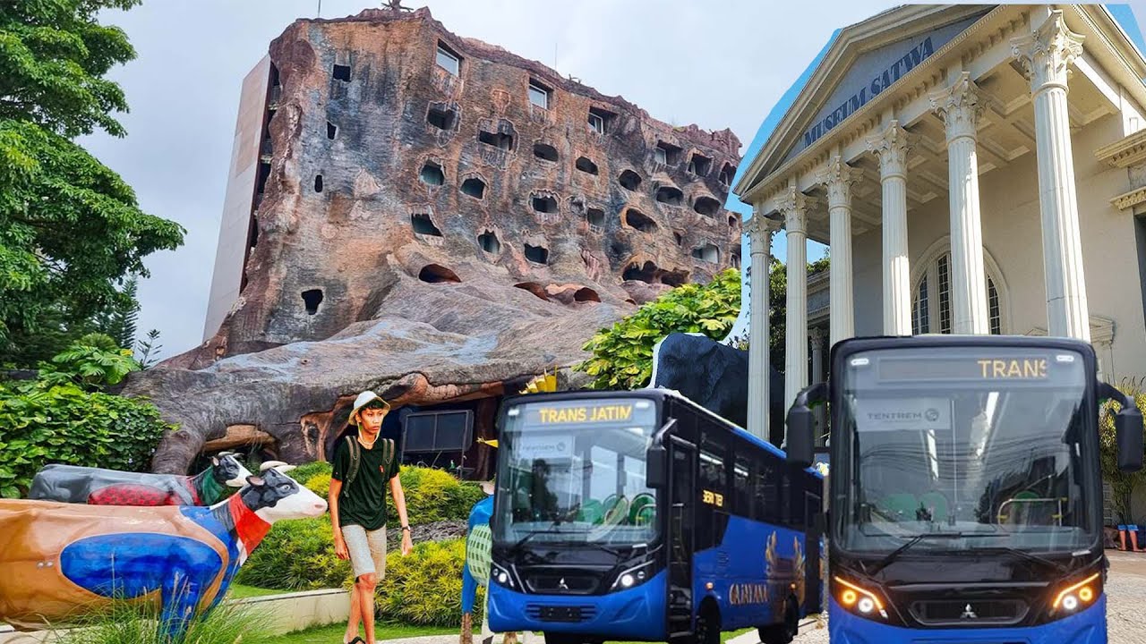 NAIK DARI SETASIUN KOTA MALANG KE KOTA BATU NAIK TRANS JATIM LEWAT JATIM PARK@transjatim