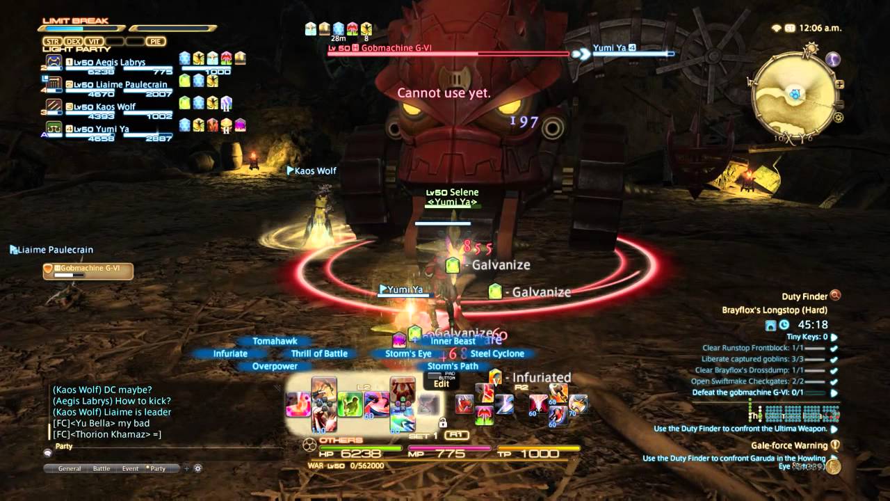 Gobmachine Boss Battle (Hard Mode)  - FINAL FANTASY XIV