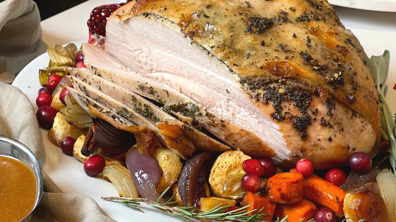 THIS IS HOW I MAKE THE JUICIEST TURKEY BREAST EVER