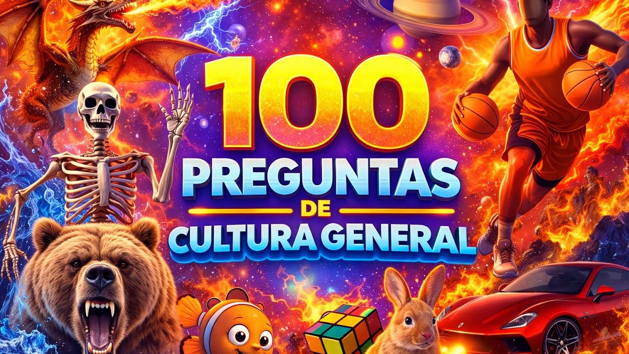 Solo El 5% Responde Bien 😱🧠 | 100 Preguntas De Cultura General 🥸🧬