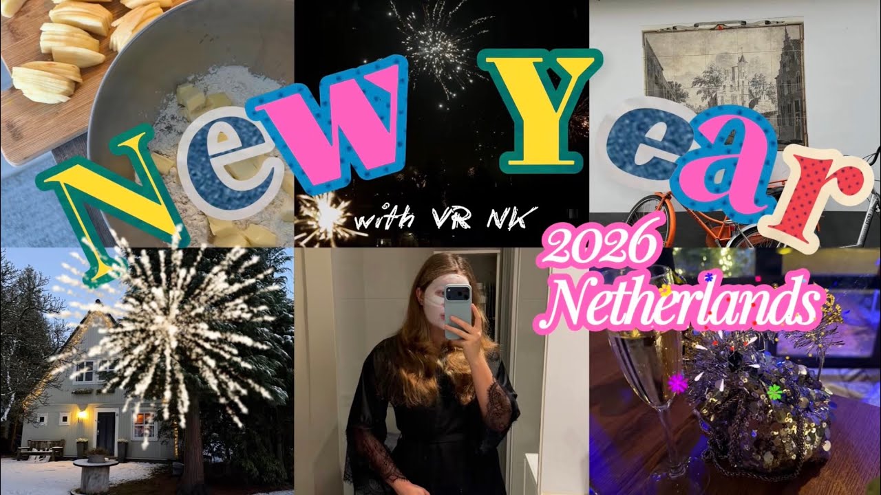 🇳🇱🧡как Голландия встретила  2️⃣0️⃣2️⃣6️⃣ завершающие салюты , оранжевый код и отмены рейсов❄️
