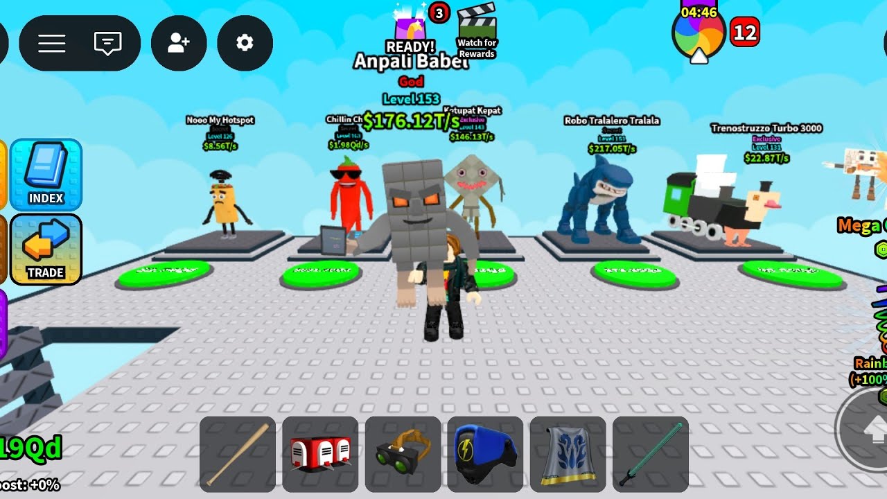 I Got 2 Exclusives, 5 Secrets, 14 Gods, and 7 Mythic Brainrots in Don't Take the Brainrots – Roblox