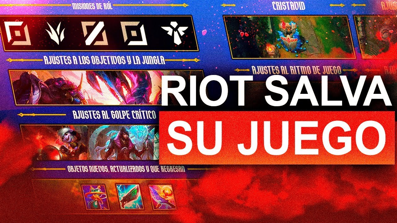 RIOOOOOOOOOOOOOOOOOOT salvo a League of Legends