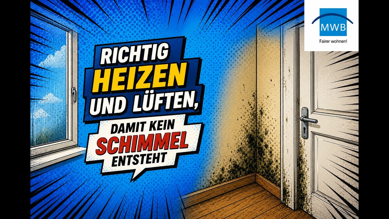 Richtig lüften und heizen I so entsteht kein Schimmel mehr