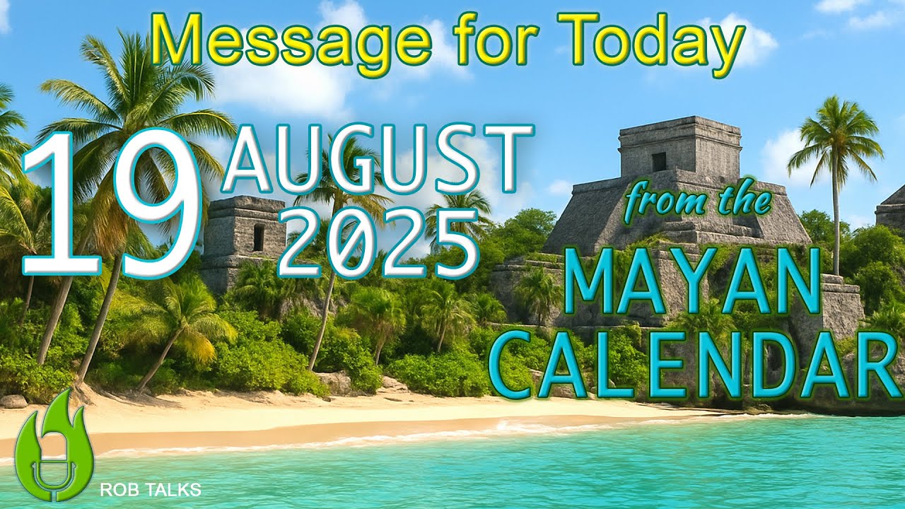 August 19, 2025 | Clean Slate, Steady Momentum | Mayan Calendar #spiritualmessage #daily