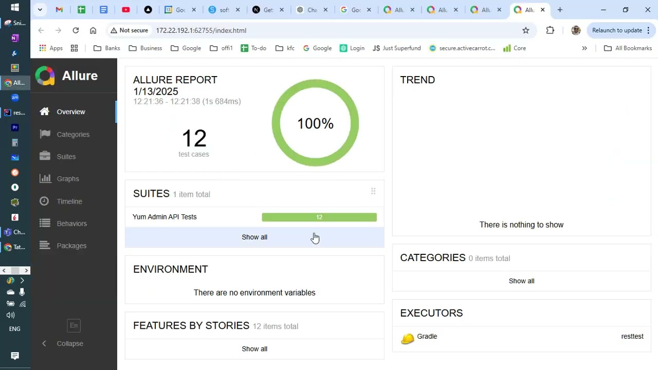 How to use Allure report plugin in gradle testng project | standalone html report & allure command