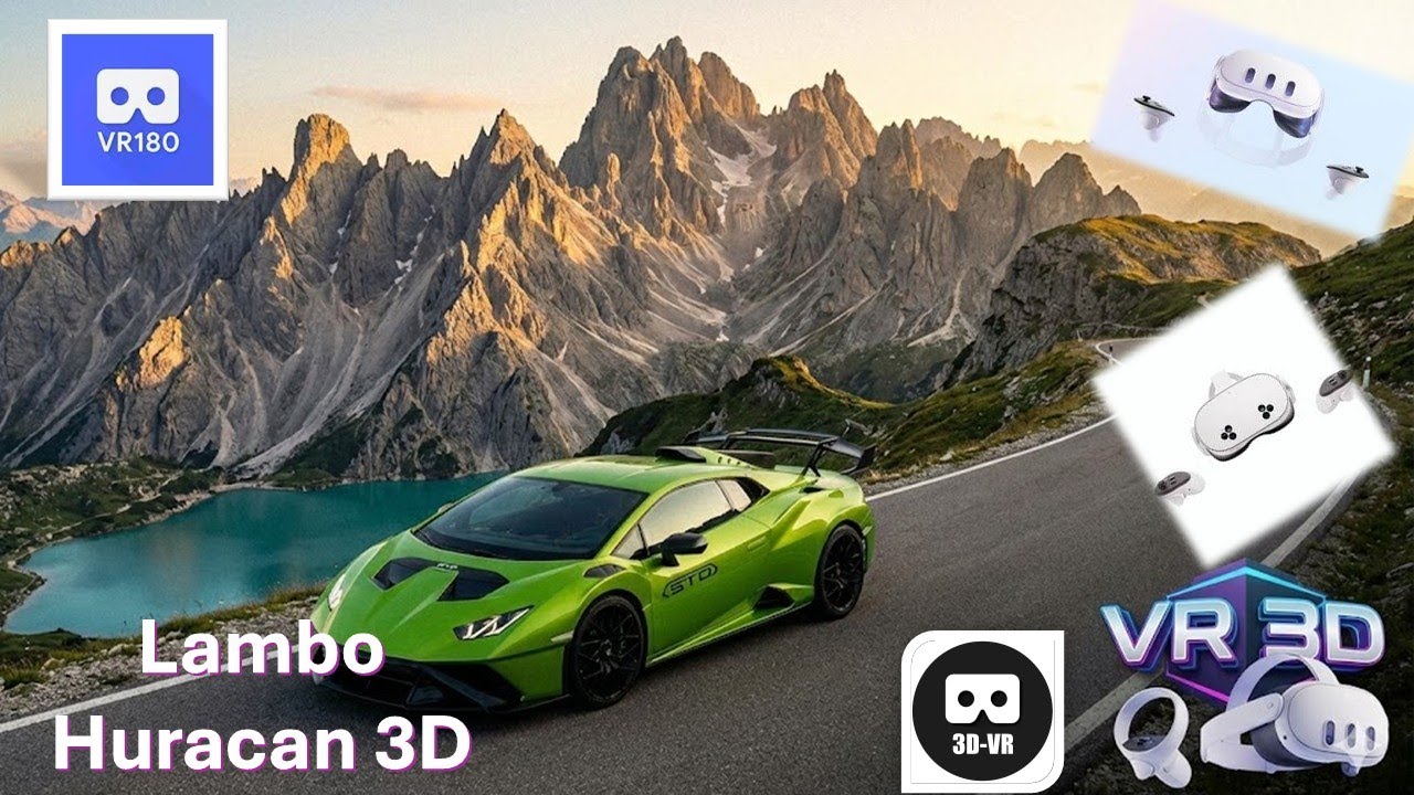 VR180 2023 Lamborghini Huracan Tecnica FPV 