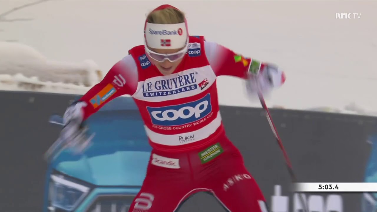 Cross country World Cup 20-21, round 3, 10 km pursuit women (Norwegian commentary)