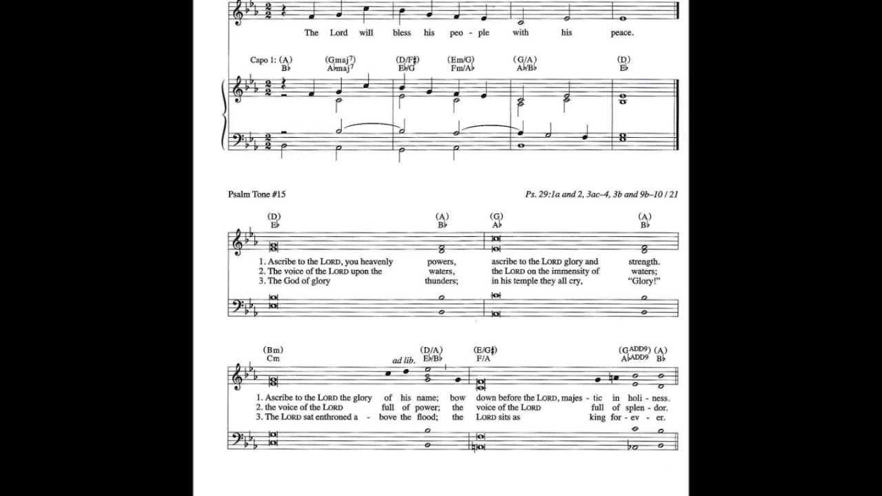Psalm 29: The Lord Will Bless His People (Guimont)