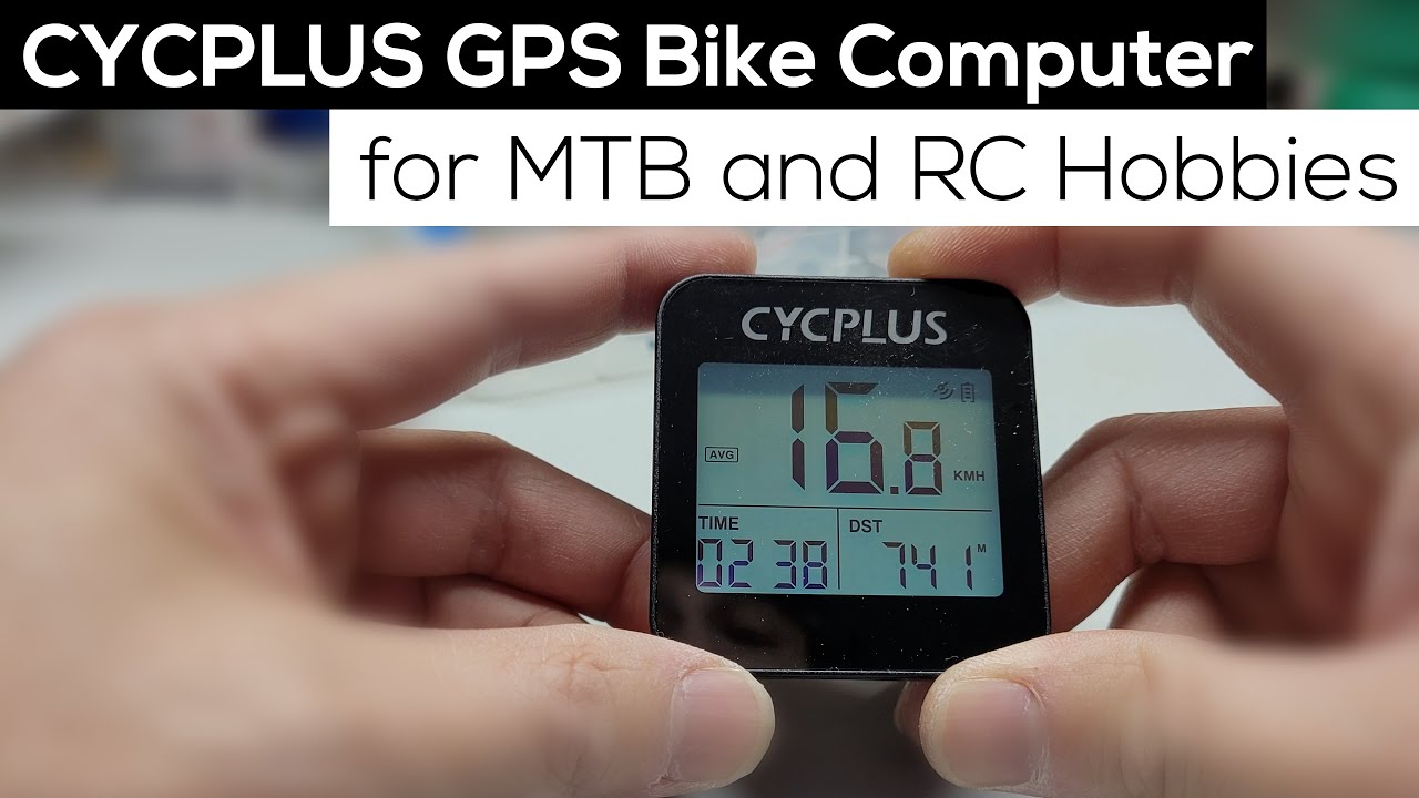 Обзор велокомпьютера CYCPLUS GPS от #aliexpress для #mtb и #rccar