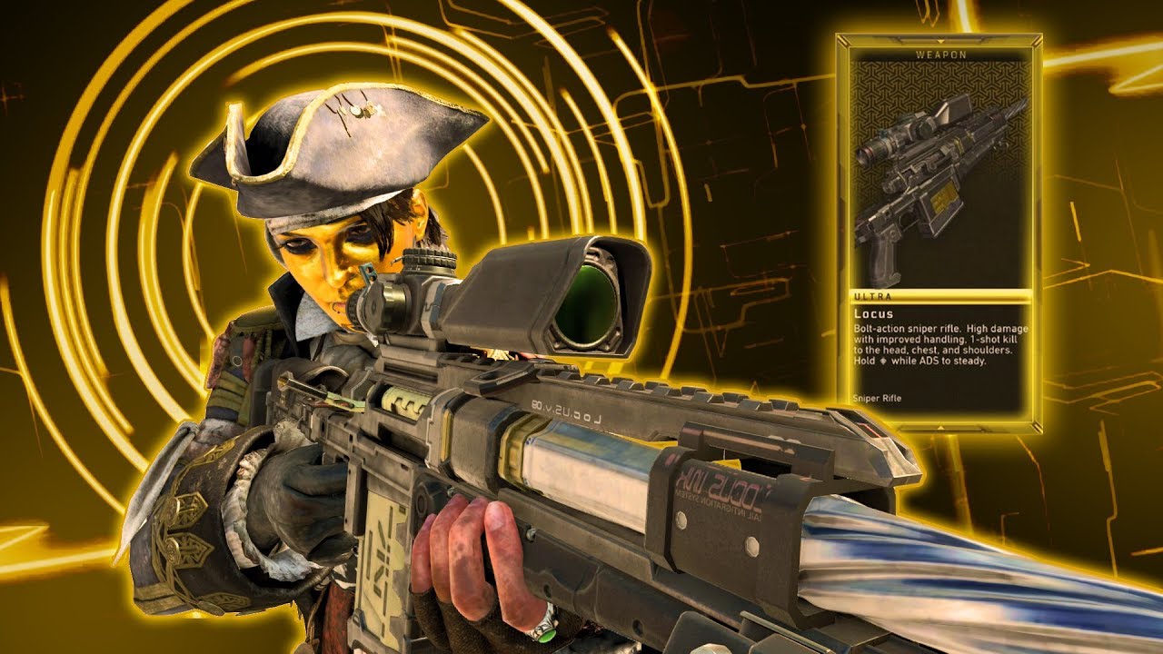 CRACKED out with the NEW 'LOCUS' SNIPER on BO4..