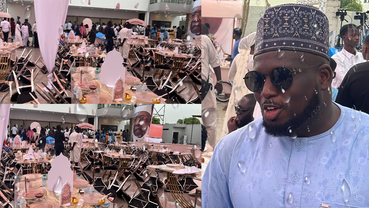 😭 Allahou Akbar une forte pluie, Taw bi yakk na Gamou Aziz Ndiaye Bi...