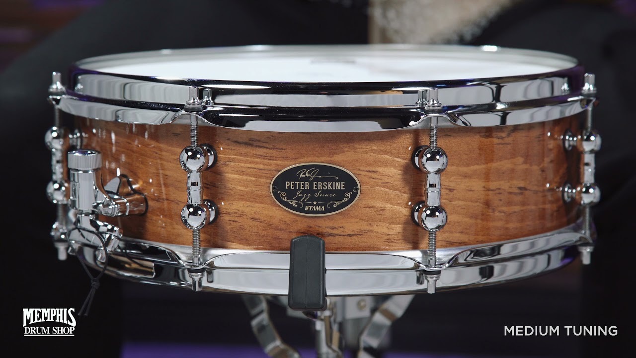 Tama 14x4.5 Peter Erskine Signature Snare Drum  - Natural Gloss (PE1445)
