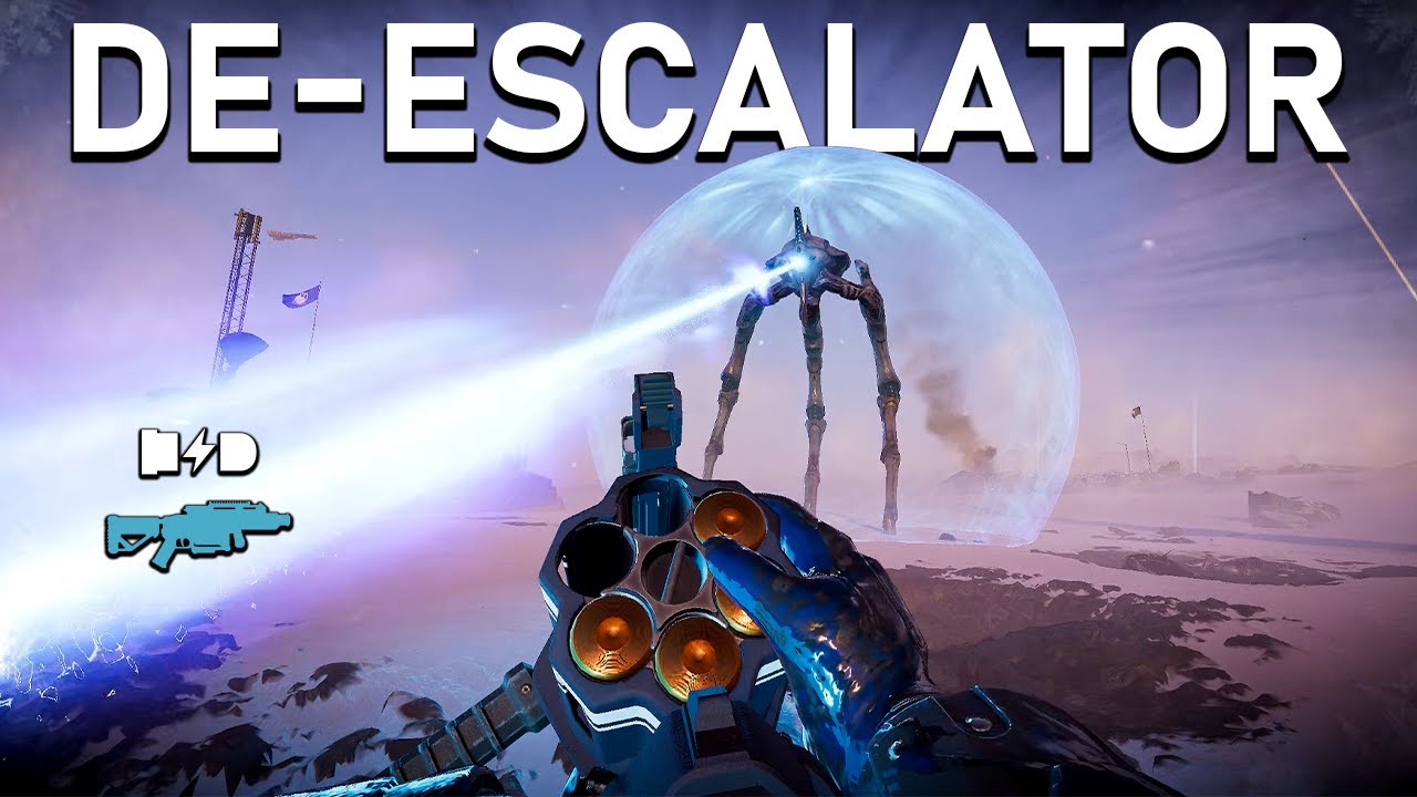 De-Escalator is Accidently insanely Powerful in Helldivers 2