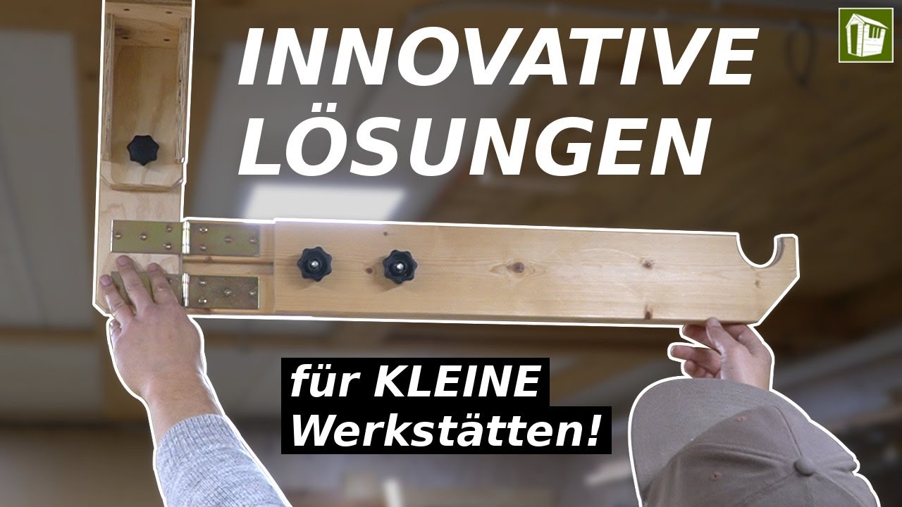 GENIALE Ideen für deine WERKSTATT! Werkbank HACKS selber bauen! Franks Shed