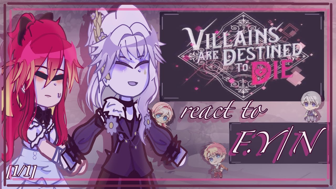 ||Death is the only ending for villainess react to F.Y/N|| 1/1 || ENG/RUS ||2X|| AU ||By:Nikoletta||