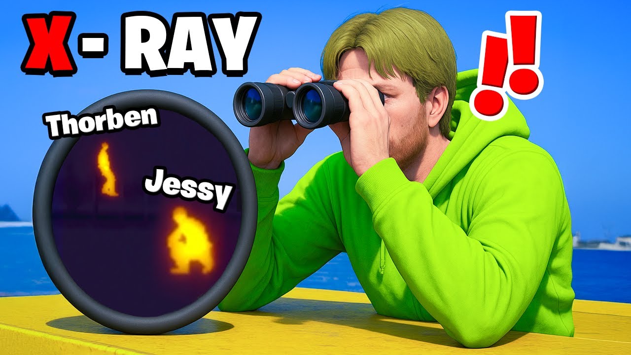 Valsspelen Met X-RAY In GTA Verstoppertje!🩻