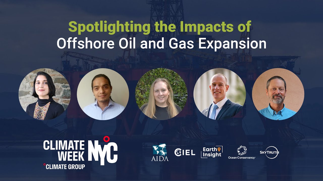 Spotlighting Impacts of Offshore Oil and Gas Expansion | NYCW 2024
