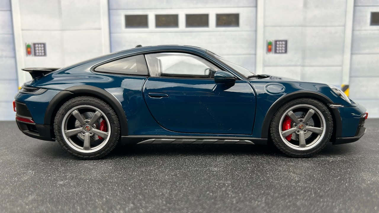1:18 Diecast Porsche 911 Dakar Fjord Green by Norev - Porsche Dealer Part Number WAP0211710S0DK
