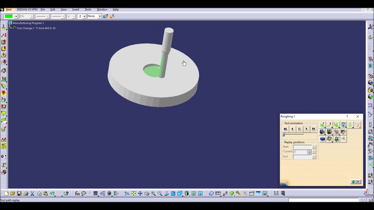 Catia V5. CNC Machining Tutorial