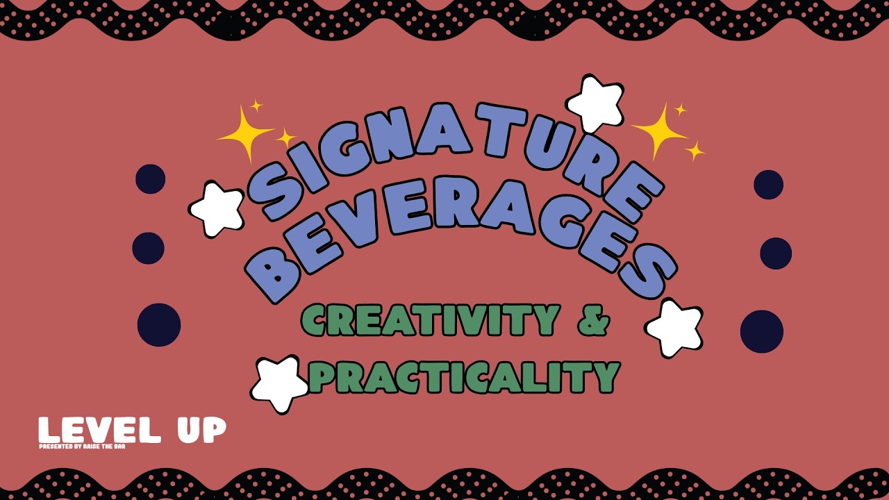 Signature Beverages: Creativity and Practicality