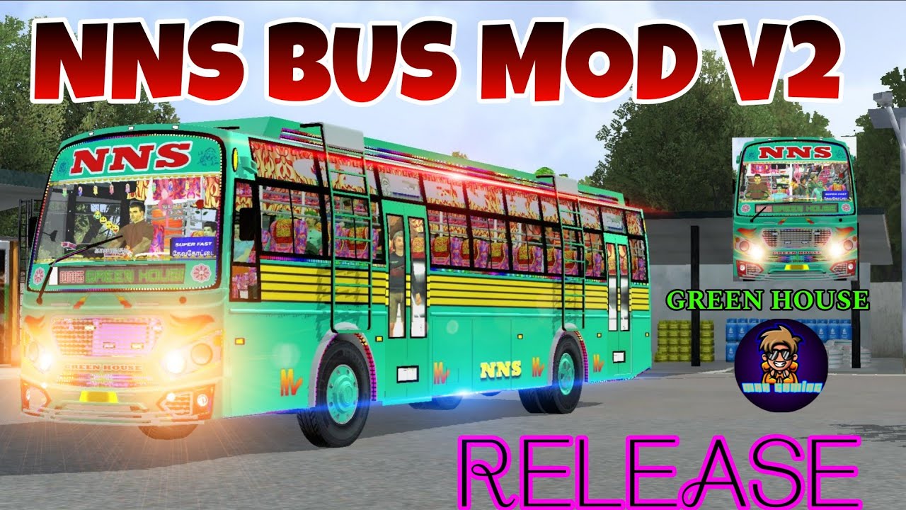 💚NNS BUS MOD 💚💫RELEASE 💫💥BUS SIMULATOR INDONESIA 💥#viral #bussid 
