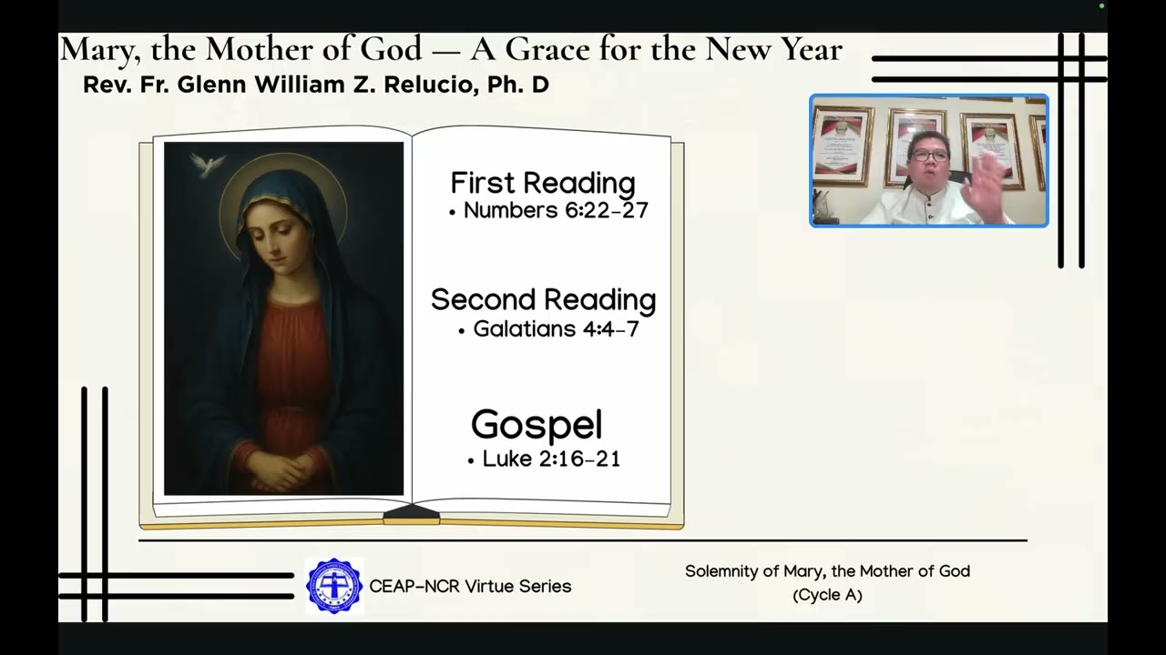 Gospel Reflection | Solemnity of Mary, Mother of God | A New Year Blessed with Grace