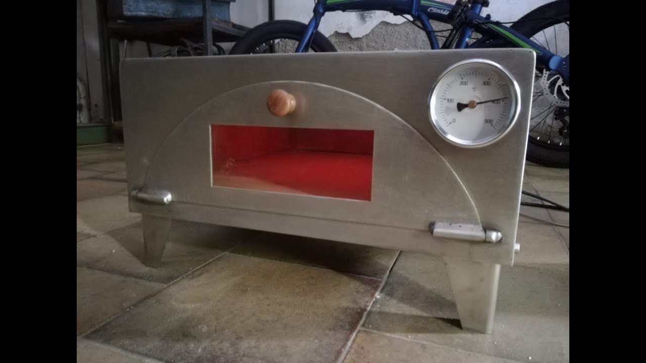 FORNO ELETTRICO AUTOCOSTRUITO PER COTTURA PIZZA - ELECTRIC OVEN FOR PIZZA