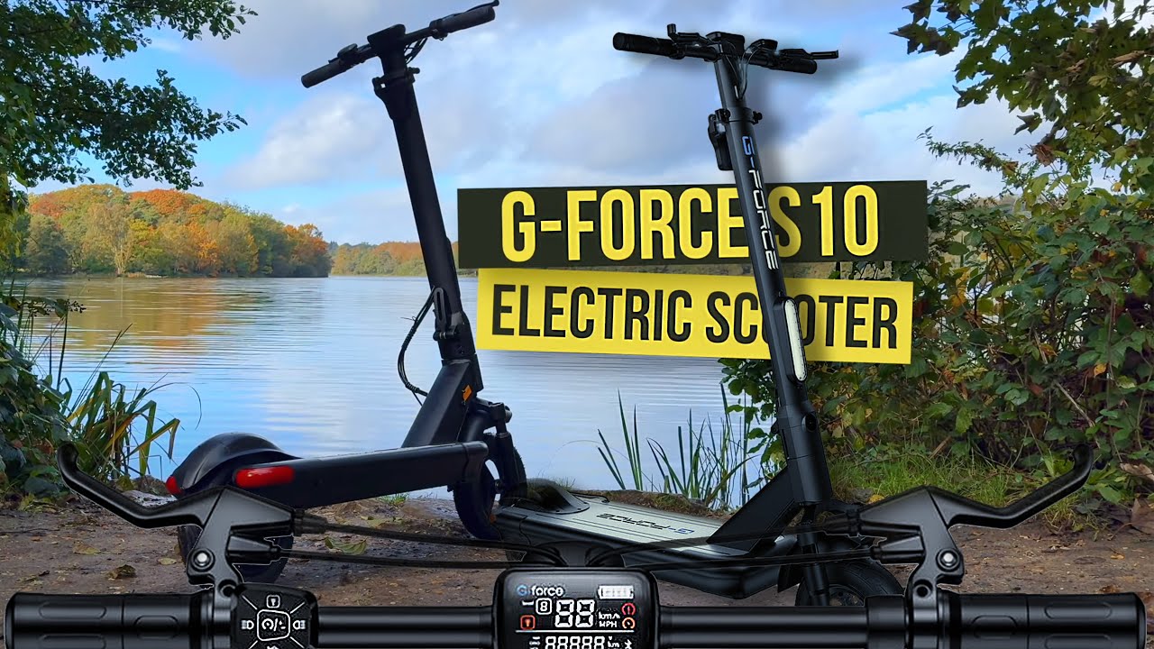 G-FORCE S10 ELECTRIC SCOOTER | A Powerful Long-Range Transport