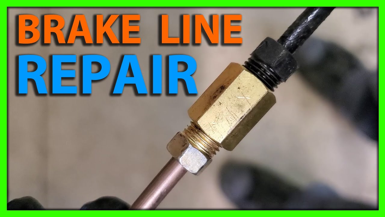 How To Make a Brake Line With a Double Flare Tool - 2002 Ford F150 Rearward Copper Nickel Line