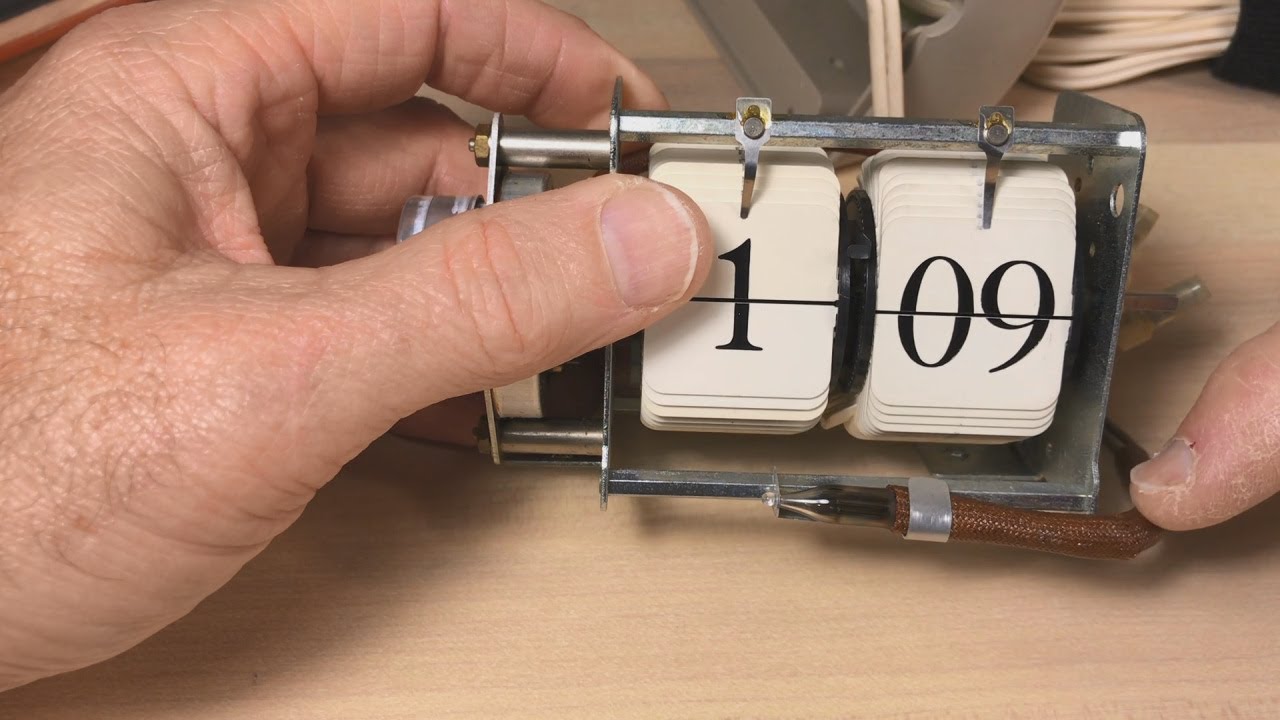 How replace a neon bulb in a flip clock in the real world