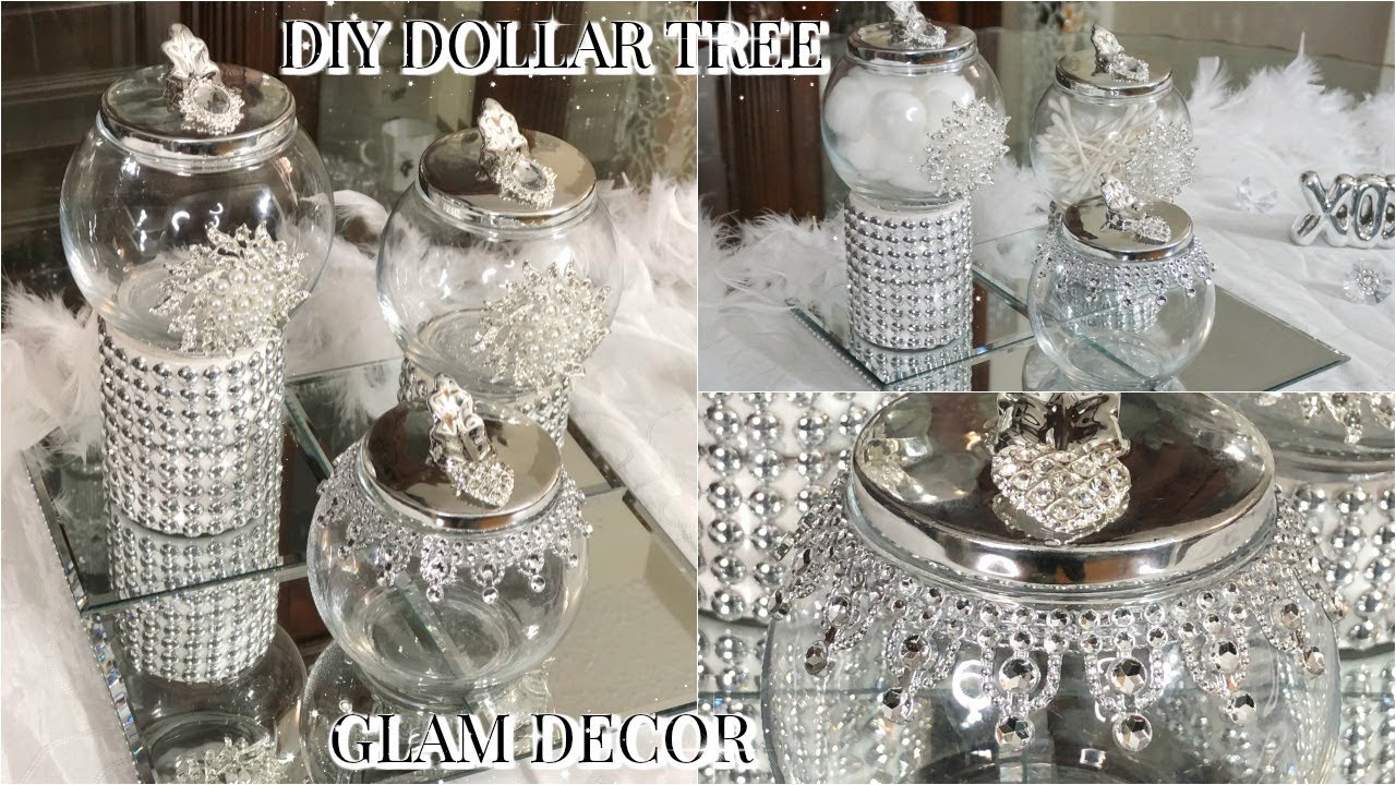DIY DOLLAR TREE GLAM BATHROOM ACCESSORIES | DIY GLAM BATHROOM DECOR IDEAS